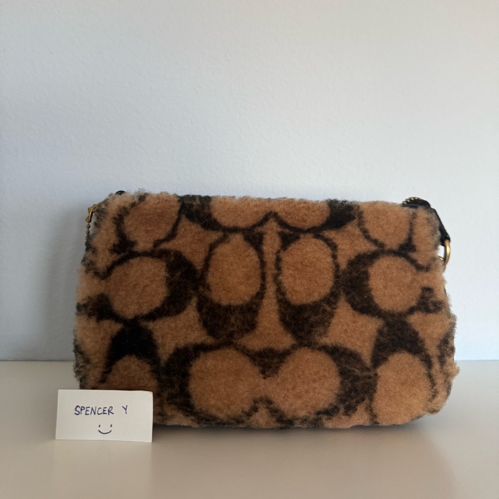 Coach x Jennifer Lopez Shearling Nolita 19 - Picture 2 of 4